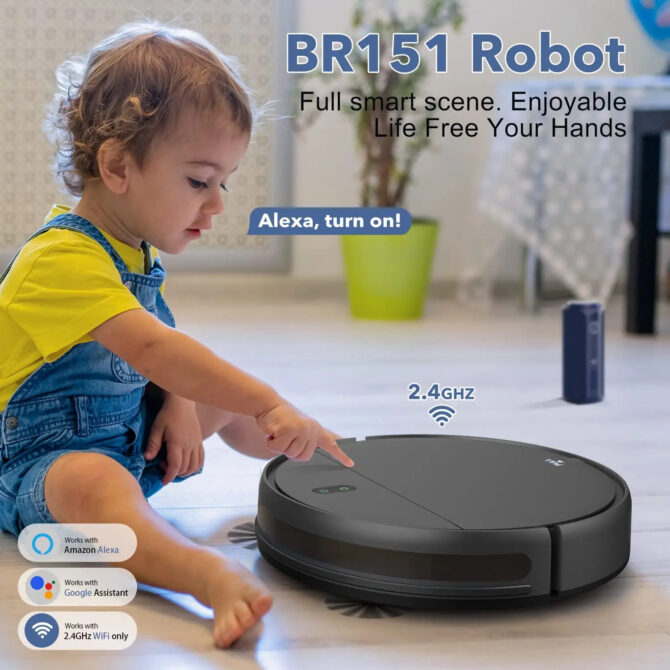 Goovi BR151 Robotdammsugare - Bild 6